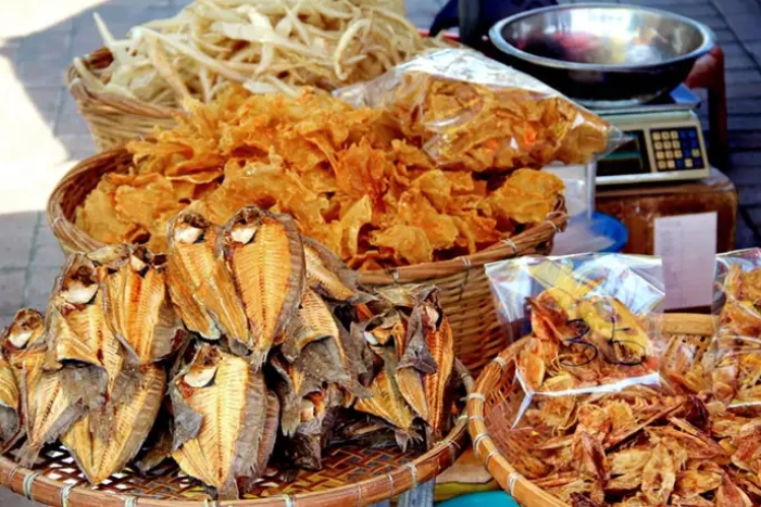 Dried seafood in Da Nang