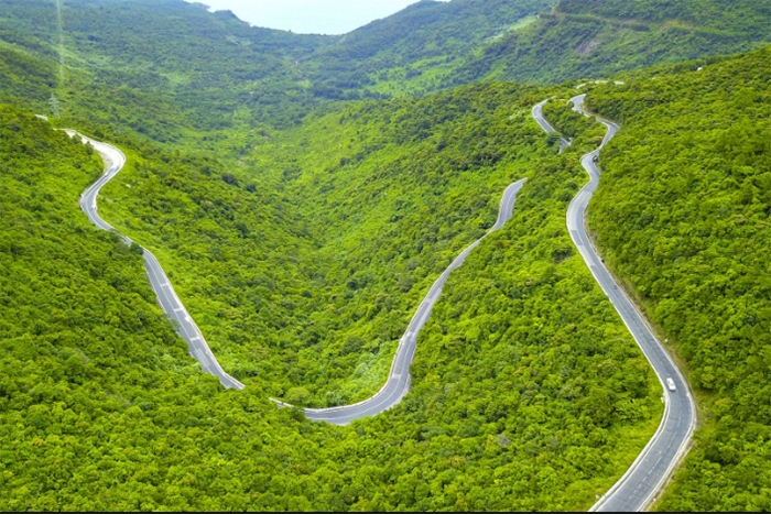 Hai Van Pass in Da Nang