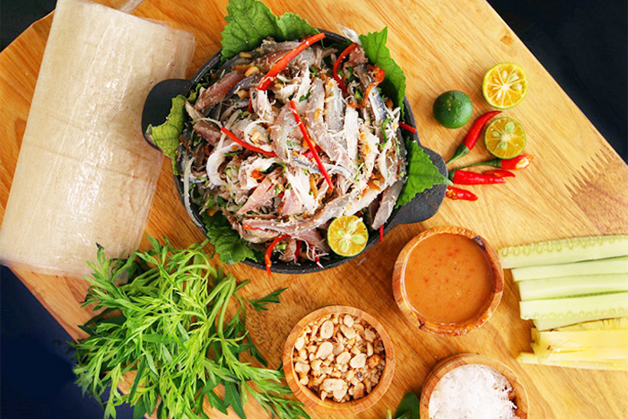 Nam O Fish Salad in Da Nang