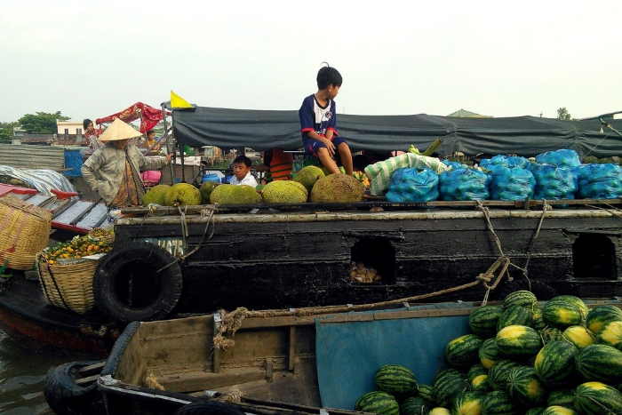 Cai Rang Floating Market, Can Tho