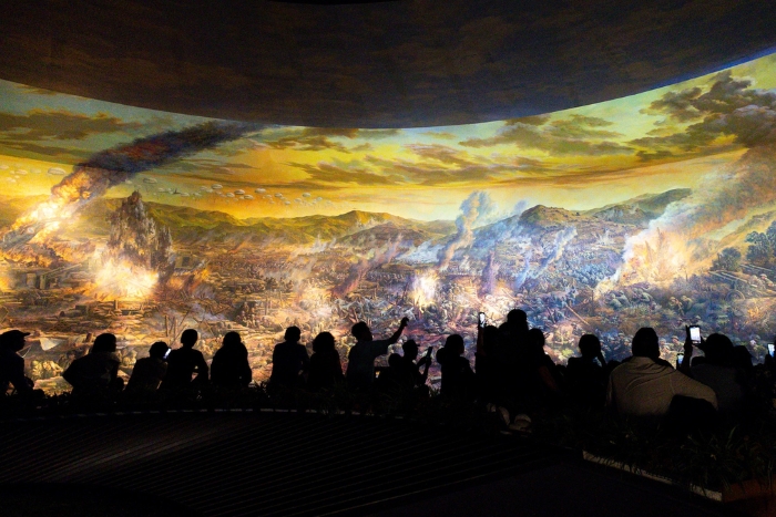 The museum’s panorama hall