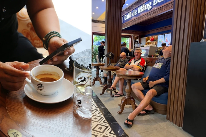 Cafés in Dien Bien, Vietnam