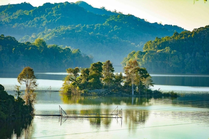 Rainy season in Dien Bien, Vietnam