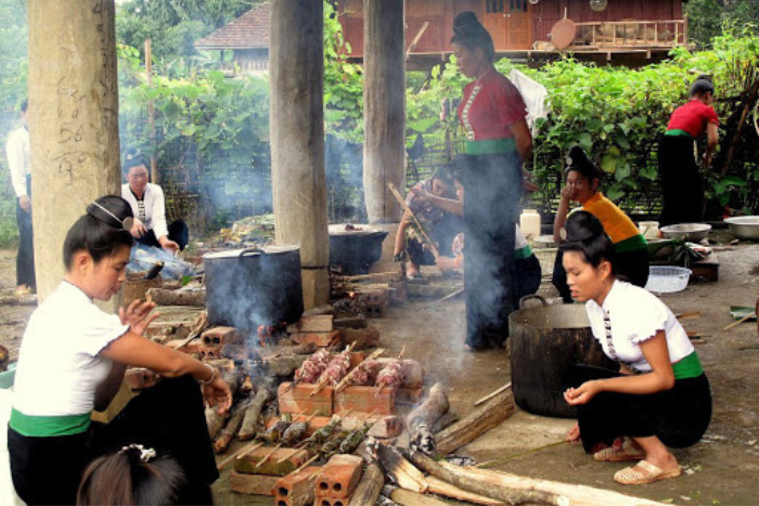 Che Can Village, one of the most famous ethnic villages in Dien Bien