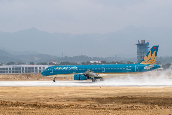 Vietnam Airlines flight, the fastest option for transportation in Dien Bien