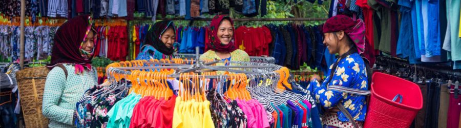 Du Gia Ethnic Market in Yen Minh, Ha Giang