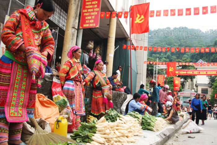 Hoang Su Phi Ethnic Market in Ha Giang