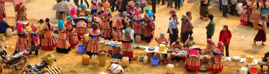 Colorful Ethnic Markets in Ha Giang