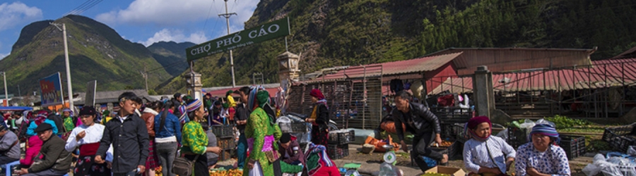 Pho Cao - Ethnic Market in Dong Van, Ha Giang, Northern Vietnam