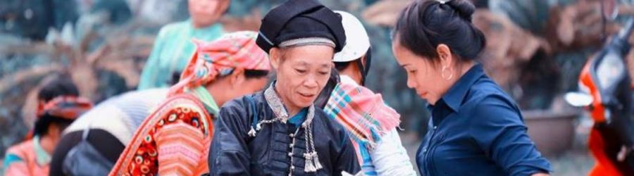 Quan Ba market in Ha Giang, Northern Vietnam