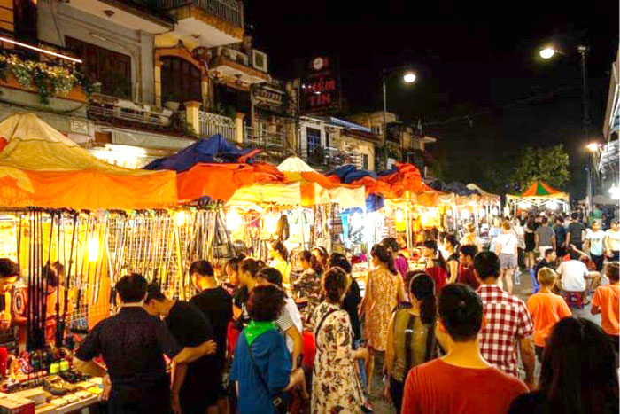 Dong Van Old Town night market