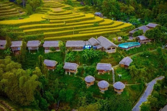 Hoang Su Phi Bungalow in Thong Nguyen, Ha Giang