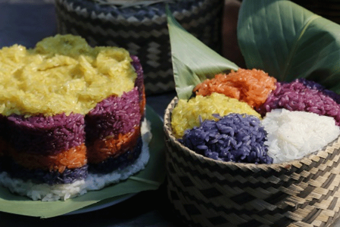 Five- colored sticky rice