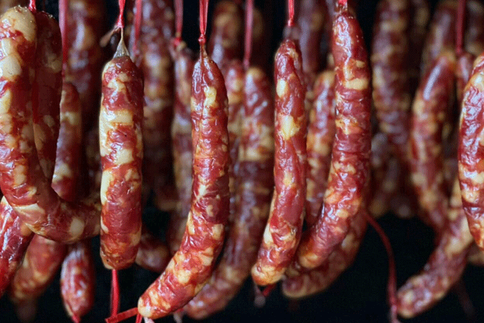 Local sausage, one of the best Ha Giang specialty