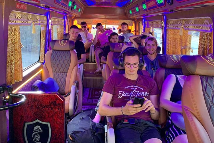 Ha Giang sleeper bus from Hanoi 