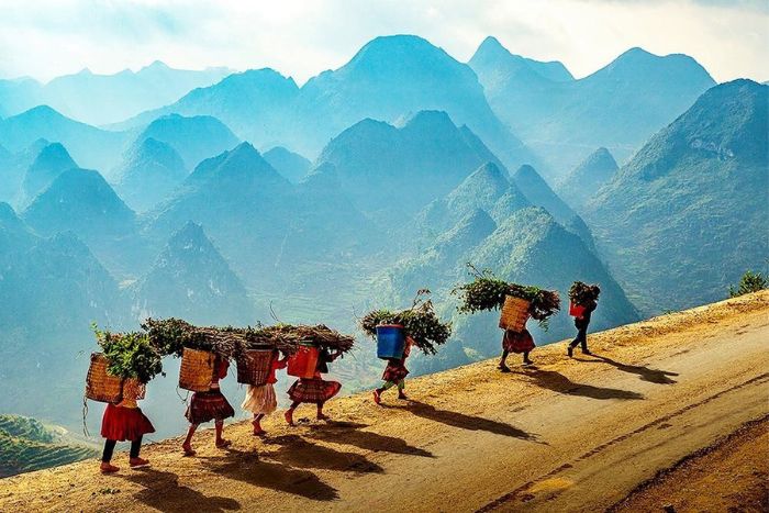 The Mong ethnic group in Ha Giang, northern Vietnam