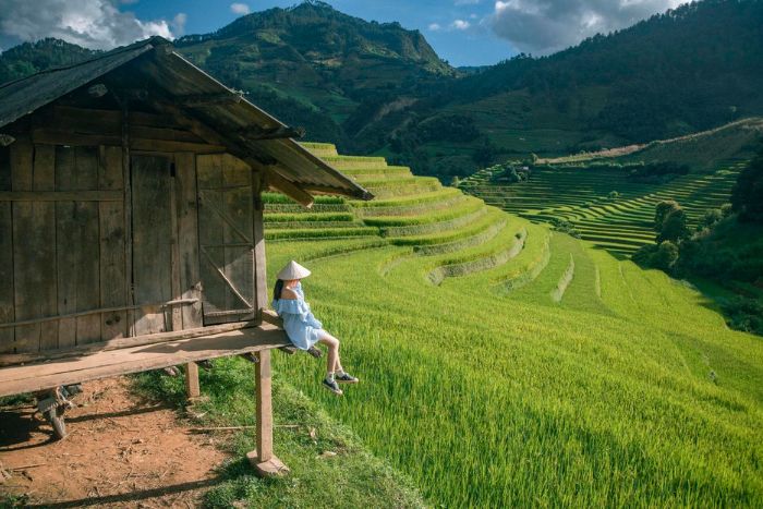 Visit ethnic villages during a trek in Ha Giang