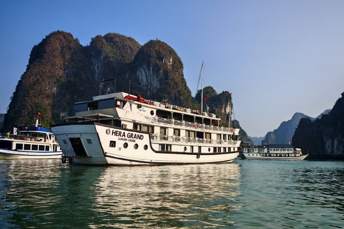 2 days on the 4-Star Hera Grand Cruise Halong Bay