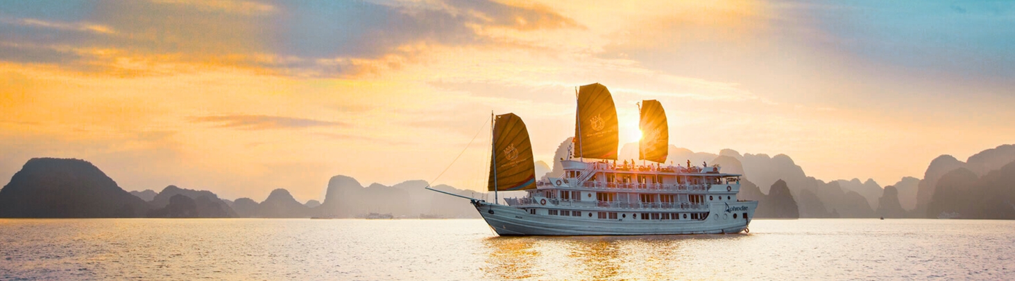 Hera Grand Cruise 4-Star Halong Bay 2-Day Cruise