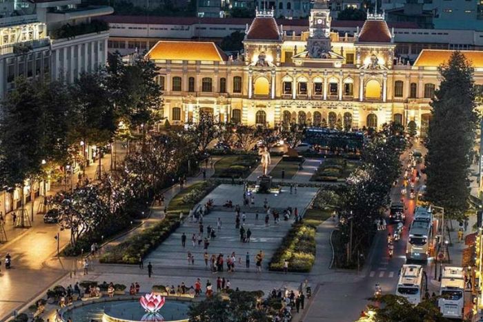 Nguyen Hue Walking Street in Ho Chi Minh City 2 days