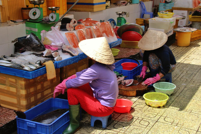 Merchants of Ben Thanh Market