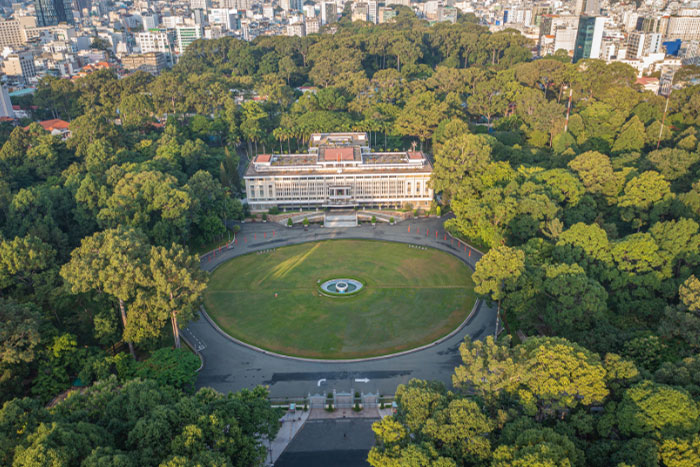 The over-view of the Palace