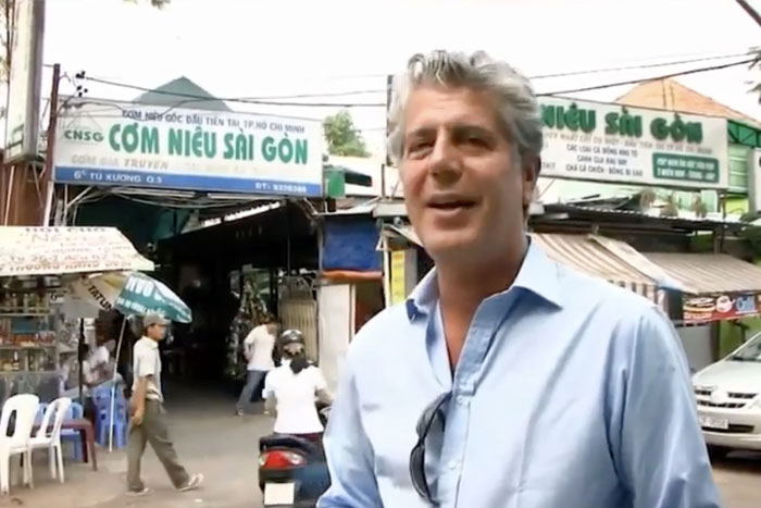 Surely one of Bourdain's favorite restaurants