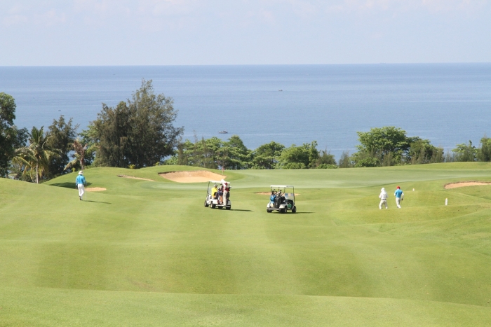 Sea Links Golf Course, a highlight in Ho Chi Minh golf tour with stunning views