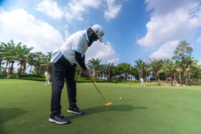 Scenic fairways at Long Thanh Golf & Country Club on Ho Chi Minh golf tour
