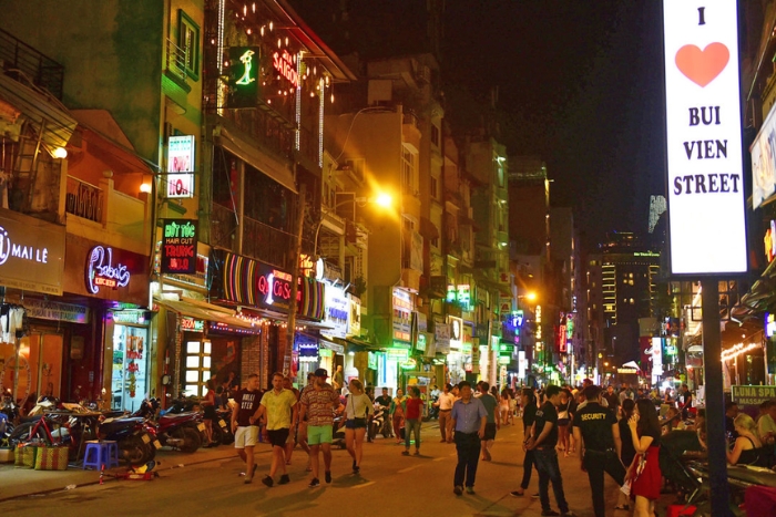Bui Vien Street – The heart of backpackers