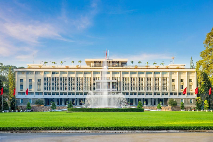 Reunification Palace in Ho Chi Minh