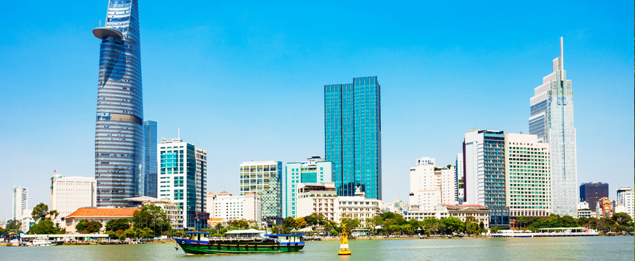 Ho Chi Minh City is a modern city