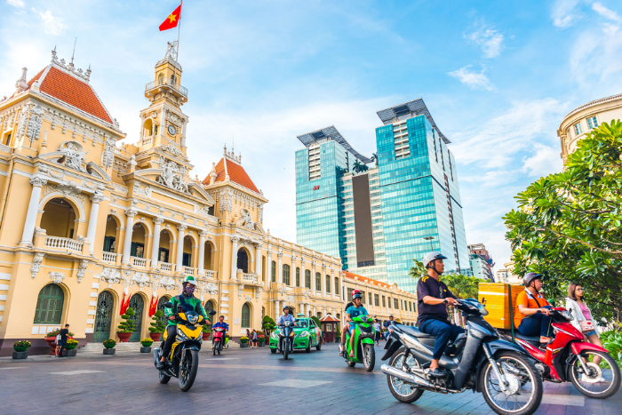 Immerse in the vibrant atmosphere of the Ho Chi Minh City 