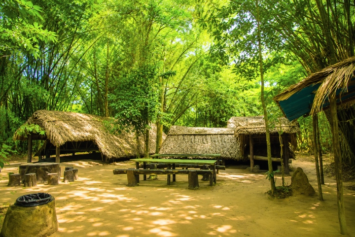 Where are the Cu Chi Tunnels located in Ho Chi Minh City ?