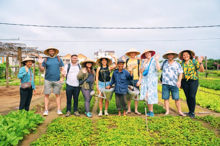 Becoming a farmer at Tra Que Vegetable Village
