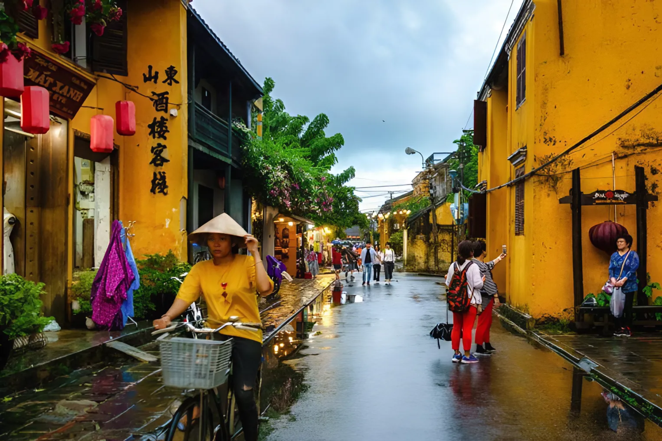 Hoi An on rainy days