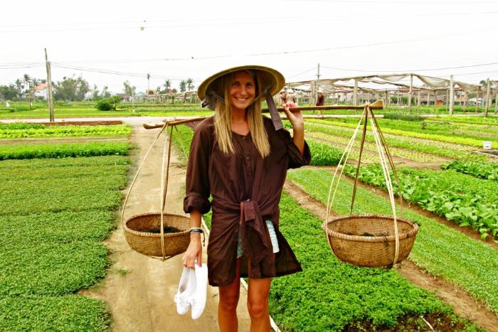 Tra Que Vegetable Village, one of the villages around Hoi An