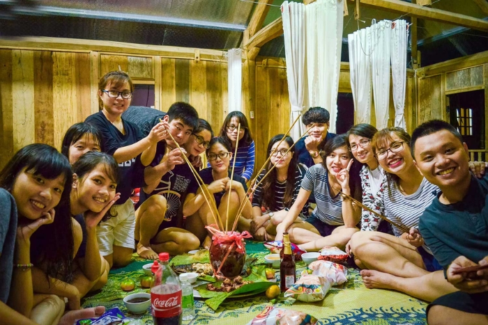 Enjoy ruou can and local traditions to know how long to stay in Mai Chau Vietnam