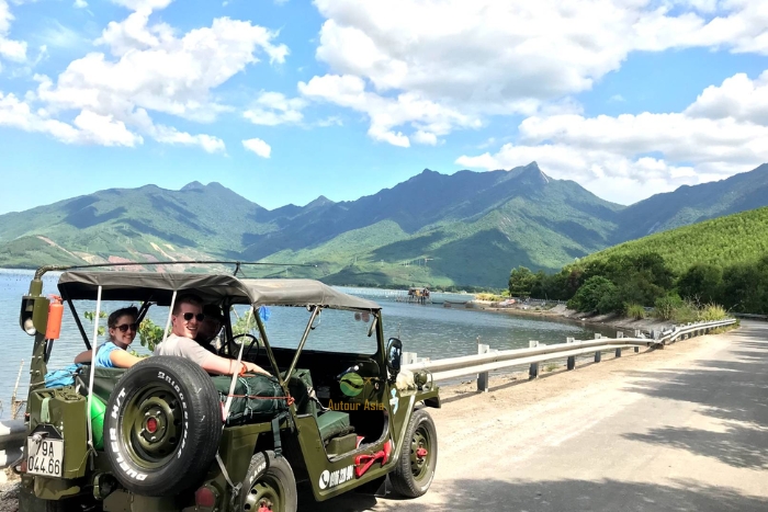 Enjoy breathtaking views at Hai Van Pass on your Hue Dong Hoi Vietnam itinerary