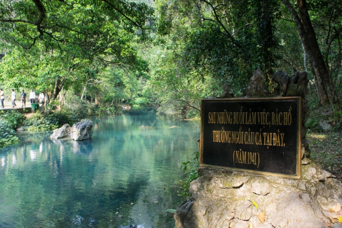 Pac Bo historical site on the Lang Son Cao Bang Ha Giang loop