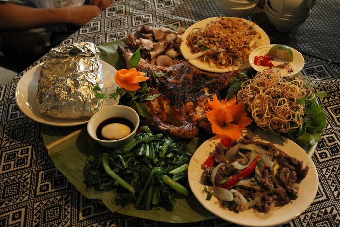 Experience traditional Vietnamese cuisine in Mai Chau