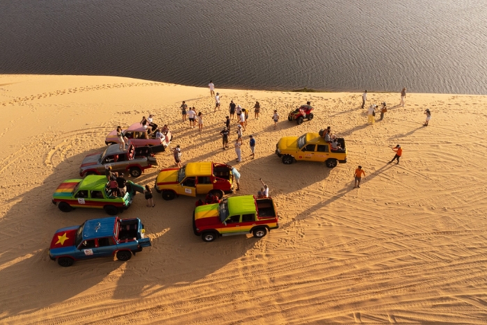 The sand dunes of Mui Ne, Phan Thiet