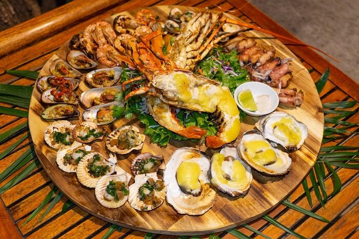 Grilled Seafood 