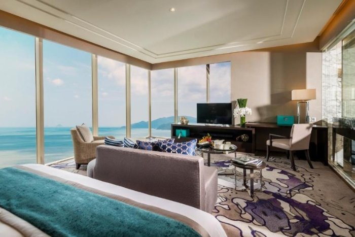 A premium ocean-view room at InterContinental Nha Trang Hotel