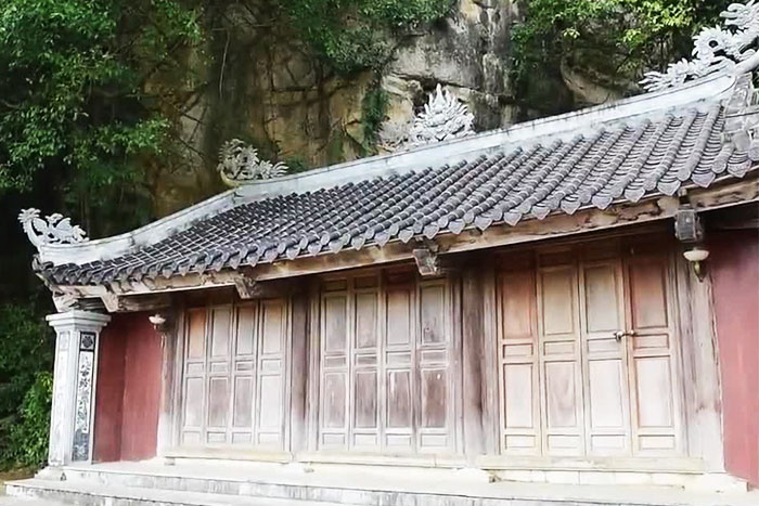 The ancient Bai Dinh Pagoda