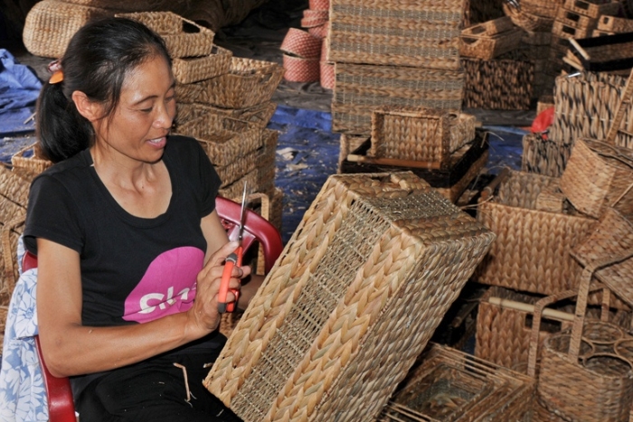  Kim Sơn traditional sedge weaving craft Ninh Bình