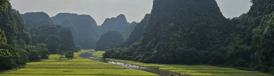 Tam Coc Ninh Binh in October and November