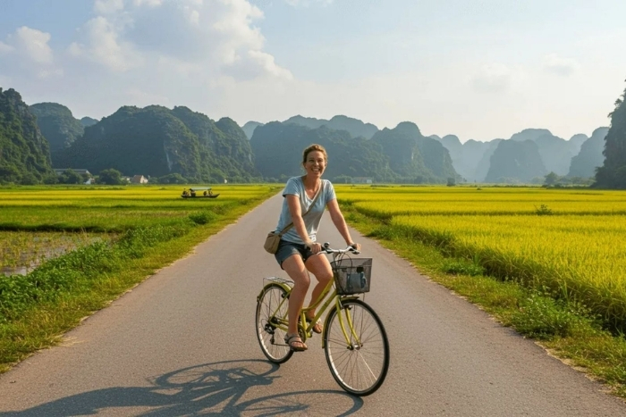 Explore the countryside by bicycle