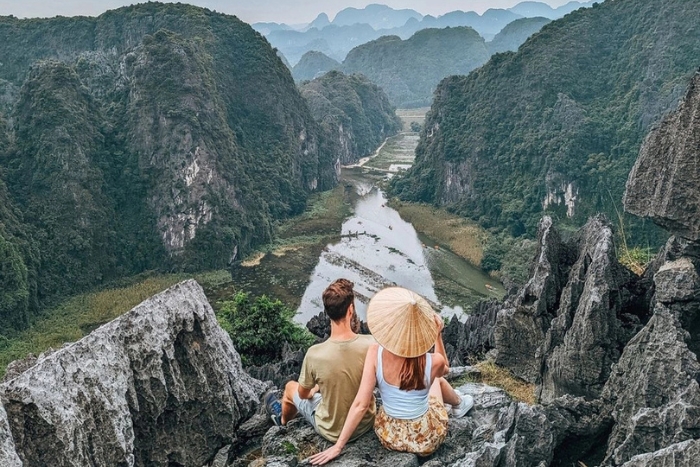 Panoramic view from Hang Mua Pagoda – a must-see in Tam Coc