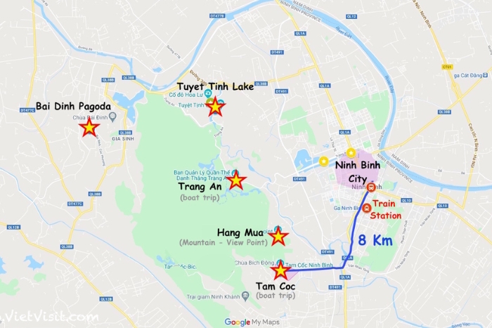 Best areas to stay in Ninh Binh